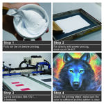 White PVC Free NB Screen Printing Ink