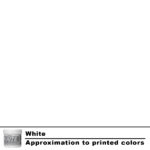 White PVC Free NB Screen Printing Ink