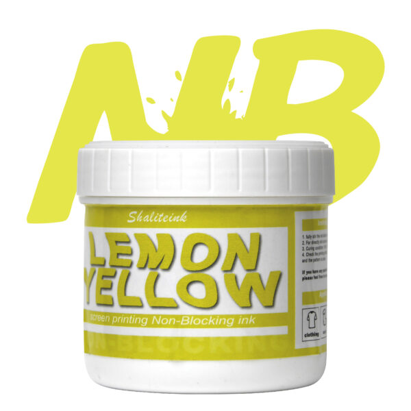 Lemon Yellow PVC Free NB Screen Printing Ink