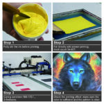 Lemon Yellow PVC Free NB Screen Printing Ink