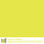 Lemon Yellow PVC Free NB Screen Printing Ink