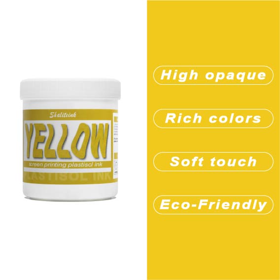 Yellow Screen Printing Ink Plastisol