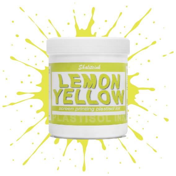 Deep Lemon Yellow Screen Printing Ink Plastisol