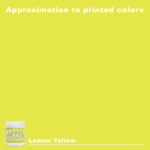Deep Lemon Yellow Screen Printing Plastisol Ink
