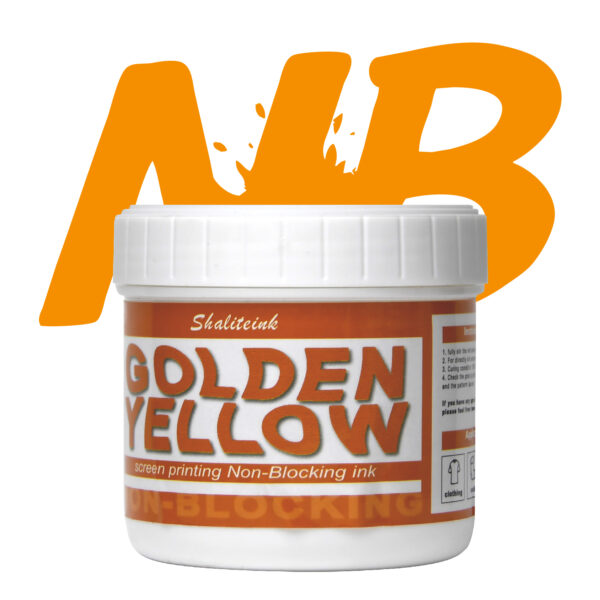 Golden Yellow PVC Free NB Screen Printing Ink