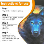 Golden Yellow Screen Printing Plastisol Ink