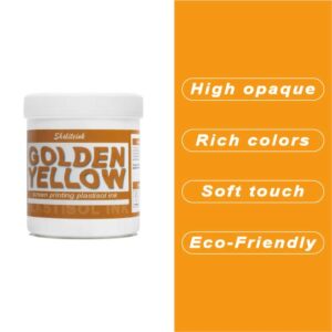 Deep Golden Yellow Screen Printing Ink Plastisol