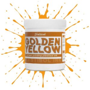 Deep Golden Yellow Screen Printing Ink Plastisol