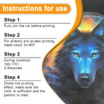 Deep Golden Yellow Screen Printing Plastisol Ink