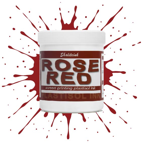 Rose Red Screen Printing Ink Plastisol