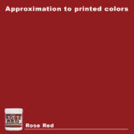 Rose Red Screen Printing Plastisol Ink