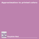 Purplish Red Screen Printing Plastisol Ink