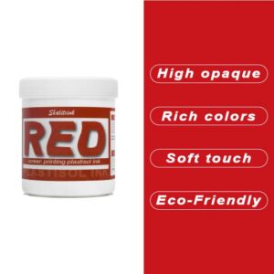 Deep Red Screen Printing Ink Plastisol