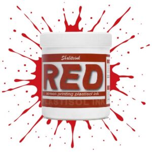 Deep Red Screen Printing Ink Plastisol