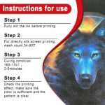 Deep Red Screen Printing Plastisol Ink