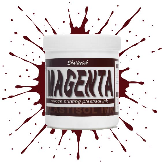 Magenta Screen Printing Ink Plastisol