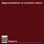 Magenta Screen Printing Plastisol Ink