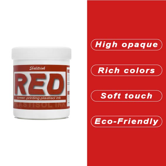Red Screen Printing Ink Plastisol