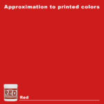 Red Screen Printing Plastisol Ink