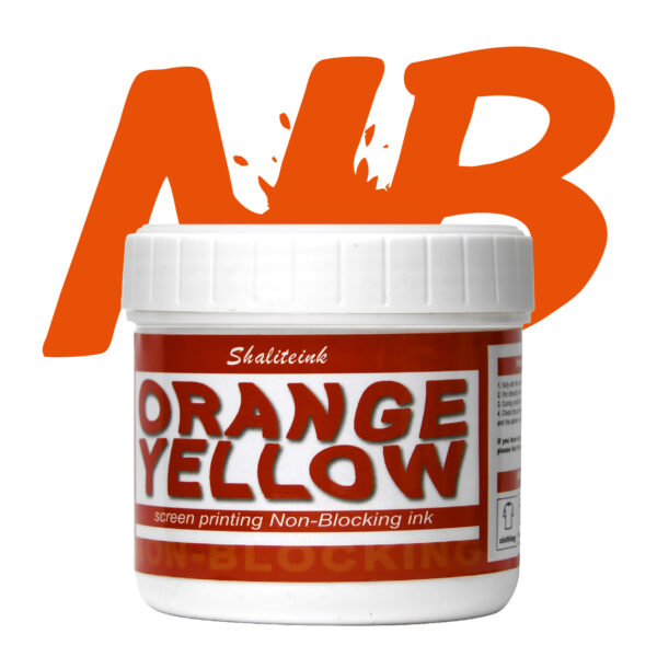 Orange Yellow PVC Free NB Screen Printing Ink