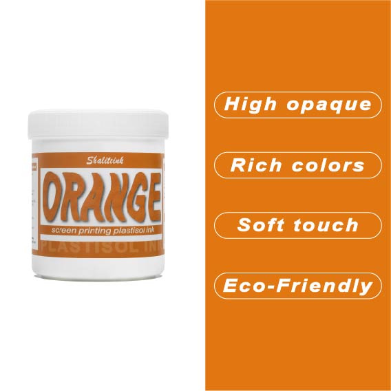 Orange Screen Printing Ink Plastisol