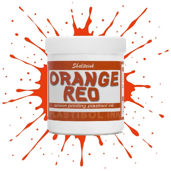 Orange Red Screen Printing Ink Plastisol