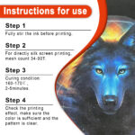 Orange Red Screen Printing Plastisol Ink