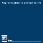 Blue Screen Printing Plastisol Ink