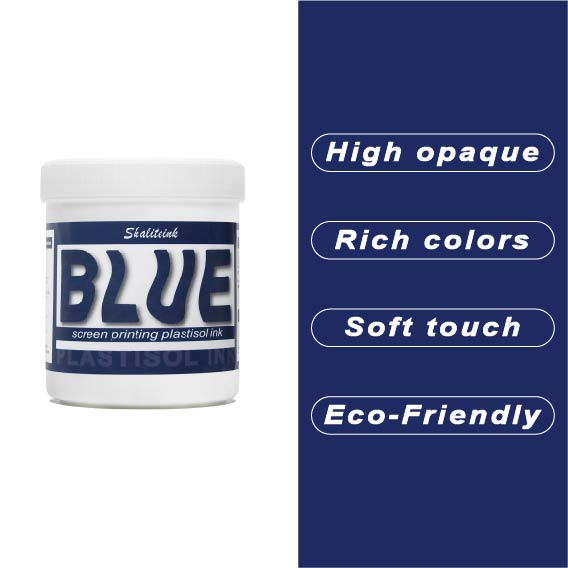 Deep Blue Screen Printing Ink Plastisol