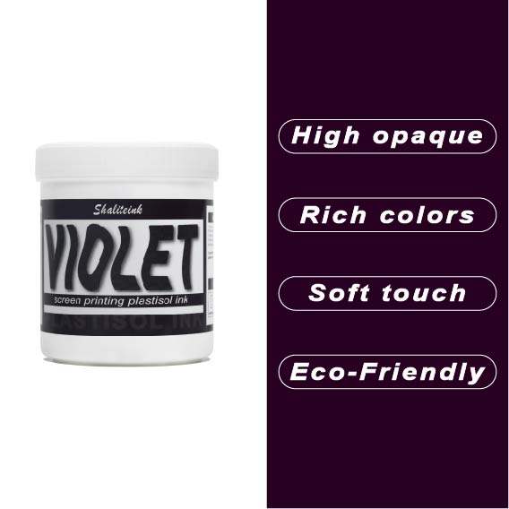 Violet Screen Printing Ink Plastisol