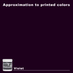 Violet Screen Printing Plastisol Ink