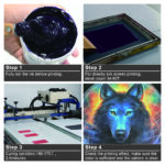 Violet PVC Free NB Screen Printing Ink