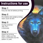 Violet Screen Printing Plastisol Ink