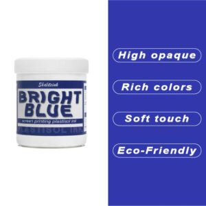 Bright Blue Screen Printing Ink Plastisol