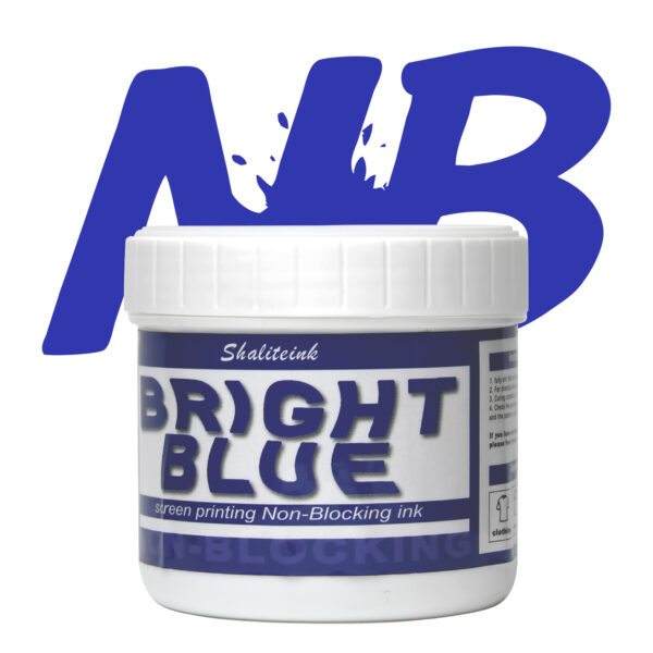 Bright Blue PVC Free NB Screen Printing Ink