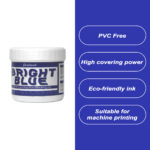 Bright Blue PVC Free NB Screen Printing Ink