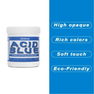 Acid Blue Screen Printing Ink Plastisol