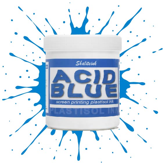 Acid Blue Screen Printing Ink Plastisol