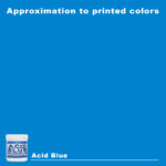 Acid Blue Screen Printing Plastisol Ink