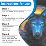 Acid Blue Screen Printing Plastisol Ink