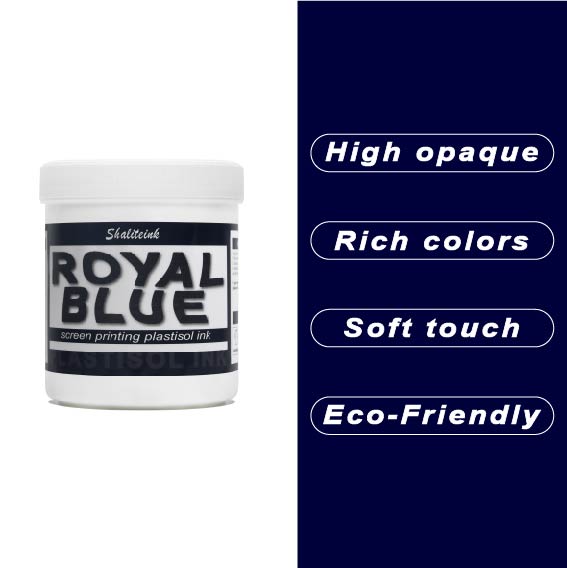 Royal Blue Screen Printing Ink Plastisol