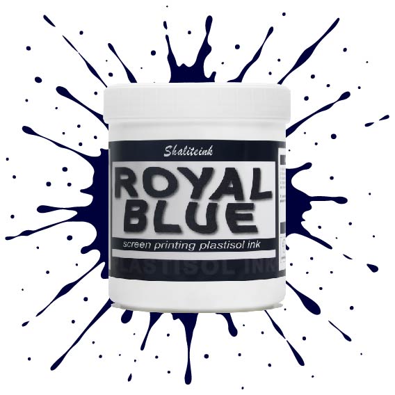Royal Blue Screen Printing Ink Plastisol