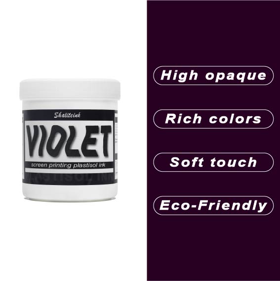 Violet Red Screen Printing Ink Plastisol