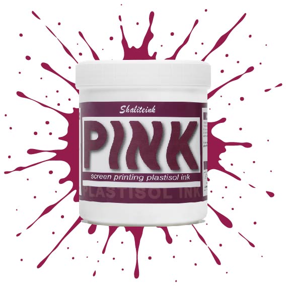 Pink Screen Printing Ink Plastisol