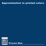 Process Blue Screen Printing Plastisol Ink