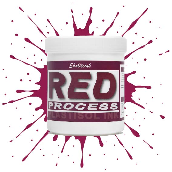 Process Red Screen Printing Ink Plastisol