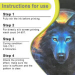 Process Yellow Screen Printing Plastisol Ink