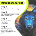 Fluorescent Yellow Screen Printing Plastisol Ink