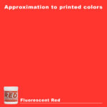 Fluorescent Red Screen Printing Plastisol Ink