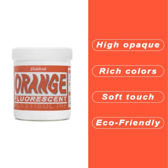 Fluorescent Orange Screen Printing Ink Plastisol